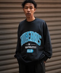 NUMERALS | 【NUMERALS】ロゴクルーネックスウェット(スウェット)