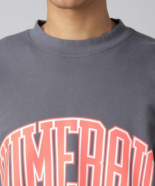 NUMERALS（ヌメラルズ）の「【NUMERALS】ロゴクルーネックスウェット（スウェット・メンズ・カーキ/グレー/ブラック・LARGE/MEDIUM）」の5枚目の写真