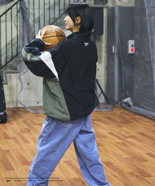 ジャケット・アウター kaoyorinakami Reebok nylon jacket Reebok nylon jacket / リーボックナイロンジャケット（ブルゾン