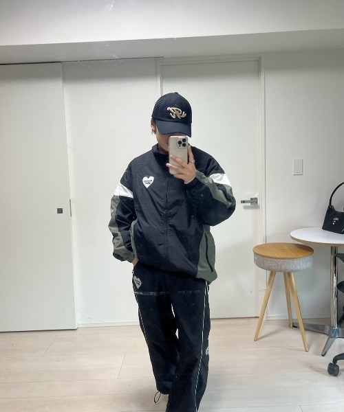 ジャケット・アウター kaoyorinakami Reebok nylon jacket Reebok nylon jacket / リーボックナイロンジャケット（ブルゾン