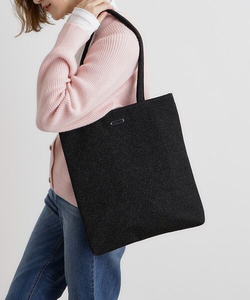 grove（グローブ）の「【A4】アソートサブトート【入卒対応可】（トートバッグ・レディース・シルバー系その他/グリーン系その他3/シルバー系3/ブラック系3・00）」の2枚目の写真