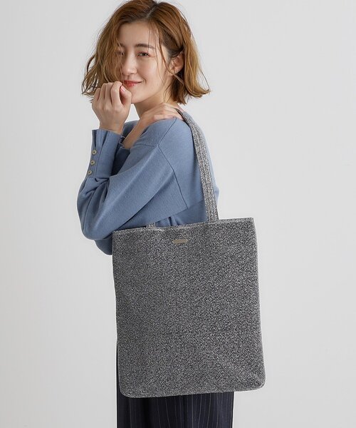 grove（グローブ）の「【A4】アソートサブトート【入卒対応可】（トートバッグ・レディース・シルバー系その他/グリーン系その他3/シルバー系3/ブラック系3・00）」の7枚目の写真
