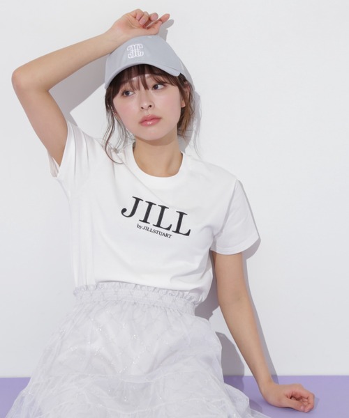 ◇オーガニック刺繍ロゴTシャツ（Tシャツ/カットソー）｜JILL
