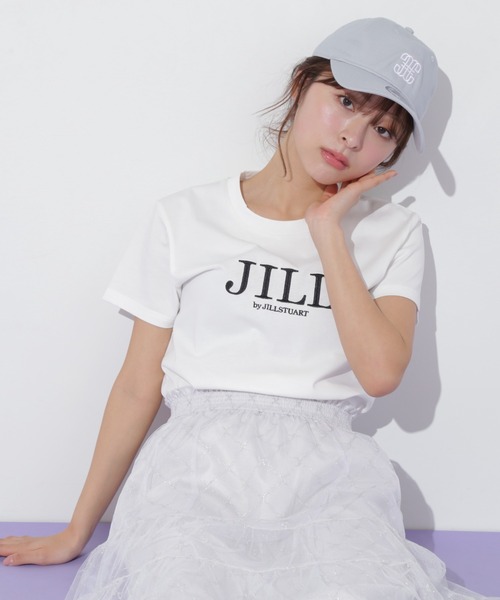 JILL by JILL STUART（ジルバイジルスチュアート）の「◇オーガニック刺繍ロゴＴシャツ（Tシャツ/カットソー・レディース・ホワイト系その他4/ブルー/ピンク系その他/ブラック/シルバー/ホワイト系その他・FREE）」の7枚目の写真