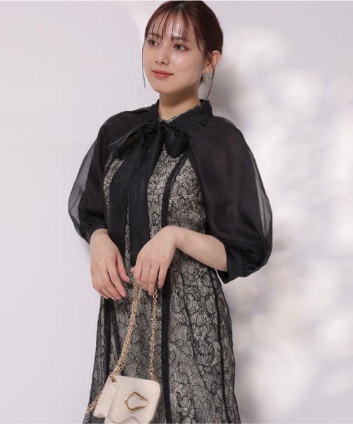 2WAYボレロ付きレースドレス（ワンピース）｜Mystrada（マイ