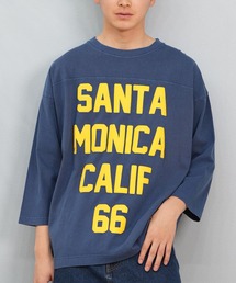 DEAR LAUREL（ディアローレル）の「【ムラサキスポーツ限定】DEAR LAUREL/ディアローレル Tシャツ 七分袖 長袖 ロンT フロントプリント CAL 3/4 SLEEVE TEE D25S2200（Tシャツ/カットソー）」