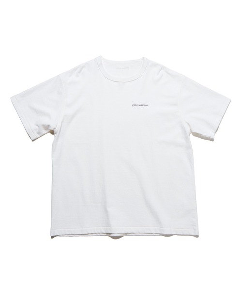 uniform experiment(ユニフォームエクスペリメント)の「WIDE TEE(Tシャツ/カットソー・メンズ・ネイビー/ホワイト/ブラック・1/2/3/4)」の2枚目の写真