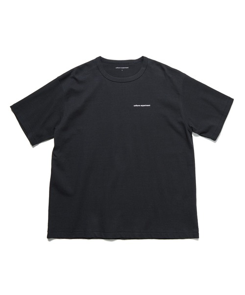 uniform experiment(ユニフォームエクスペリメント)の「WIDE TEE(Tシャツ/カットソー・メンズ・ネイビー/ホワイト/ブラック・1/2/3/4)」の3枚目の写真