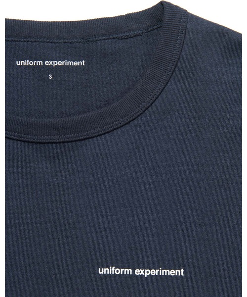 uniform experiment(ユニフォームエクスペリメント)の「WIDE TEE(Tシャツ/カットソー・メンズ・ネイビー/ホワイト/ブラック・1/2/3/4)」の6枚目の写真