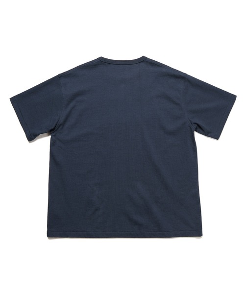uniform experiment(ユニフォームエクスペリメント)の「WIDE TEE(Tシャツ/カットソー・メンズ・ネイビー/ホワイト/ブラック・1/2/3/4)」の5枚目の写真
