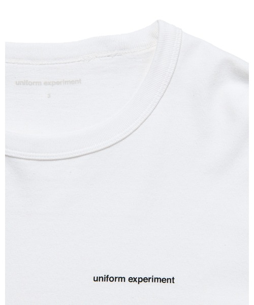 uniform experiment(ユニフォームエクスペリメント)の「WIDE TEE(Tシャツ/カットソー・メンズ・ネイビー/ホワイト/ブラック・1/2/3/4)」の10枚目の写真