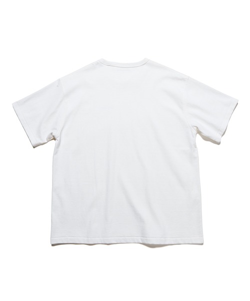 uniform experiment(ユニフォームエクスペリメント)の「WIDE TEE(Tシャツ/カットソー・メンズ・ネイビー/ホワイト/ブラック・1/2/3/4)」の9枚目の写真