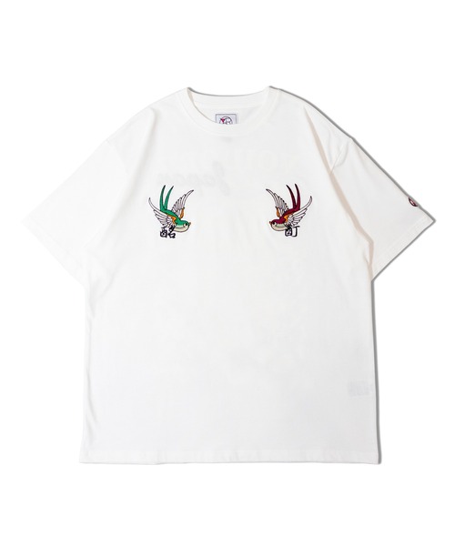 JACKROSE（ジャックローズ）の「YOIDORE 歌舞伎と虎 TEE（Tシャツ/カットソー・メンズ・ホワイト/ブラック・M/L/XL）」の3枚目の写真