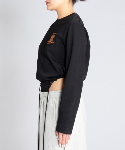 Y/Project（ワイプロジェクト）の「Y/PROJECT(ワイ プロジェクト) EVERGREEN PARIS' BEST EMBROIDERED BODY（Tシャツ/カットソー・レディース・ブラック・S）」の7枚目の写真