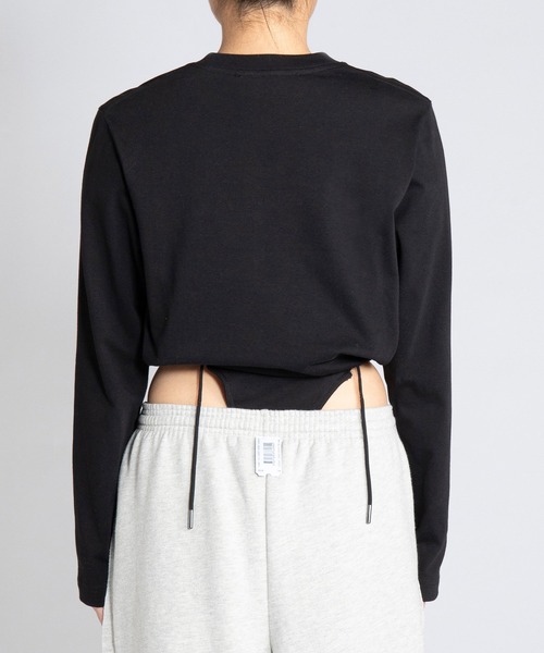 Y/Project（ワイプロジェクト）の「Y/PROJECT(ワイ プロジェクト) EVERGREEN PARIS' BEST EMBROIDERED BODY（Tシャツ/カットソー・レディース・ブラック・S）」の8枚目の写真