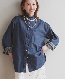 売切れました☆ ロペピクニック トップス ネイビー ROPÉ PICNIC(ロペピクニック) / Vネックラインニット (トップス