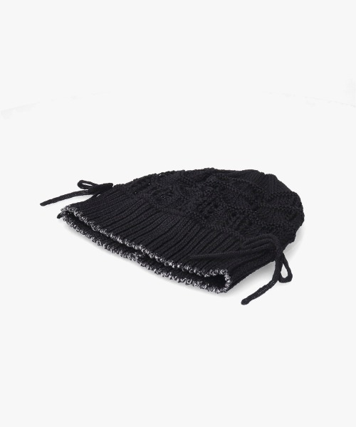 kaorinomori（カオリノモリ）の「kaorinomori ラメルニット / カオリノモリ（ニットキャップ/ビーニー・レディース・ブラック/ピンク/ブルー・FREE）」の16枚目の写真