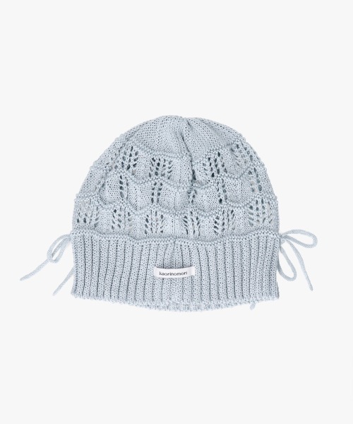 kaorinomori（カオリノモリ）の「kaorinomori ラメルニット / カオリノモリ（ニットキャップ/ビーニー・レディース・ブラック/ピンク/ブルー・FREE）」の10枚目の写真