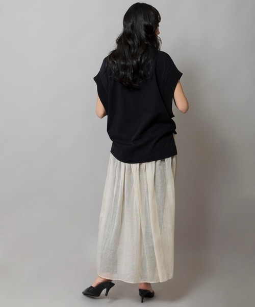 Munich（ミューニック）の「【KOTA CHECK】ギャザースカート（スカート・レディース・ライトベージュ/ブラック/ダークオレンジ・M/S）」の20枚目の写真