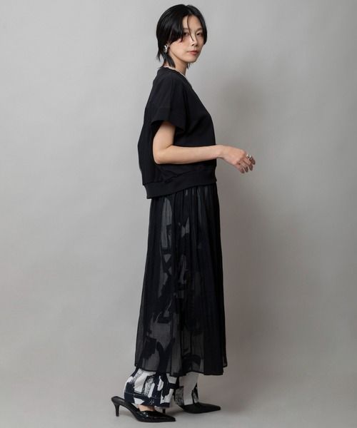 Munich(ミューニック)の「【KOTA CHECK】ギャザースカート(スカート・レディース・ライトベージュ/ブラック/ダークオレンジ・M/S)」の22枚目の写真