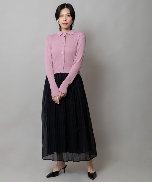 Munich（ミューニック）の「【KOTA CHECK】ギャザースカート（スカート・レディース・ライトベージュ/ブラック/ダークオレンジ・M/S）」の9枚目の写真