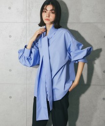 Another Tomorrow ボウタイシャツ Another Tomorrow ボウタイシャツ