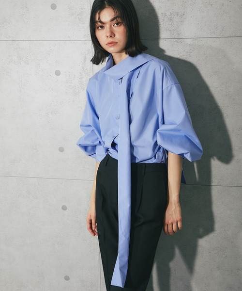 ノワールケイニノミヤ　ボウタイブラウス　S noir kei ninomiya（ノワールケイニノミヤ）ブラウス 黒 サイズ