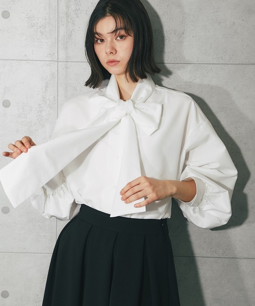 ボウタイブラウス（シャツ/ブラウス）｜ANOTHER S（アナザーエス）の