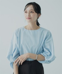 Petitjo | 小さいサイズ 綿混袖ボリュームブラウス 低身長さん・小柄女性(シャツ/ブラウス)