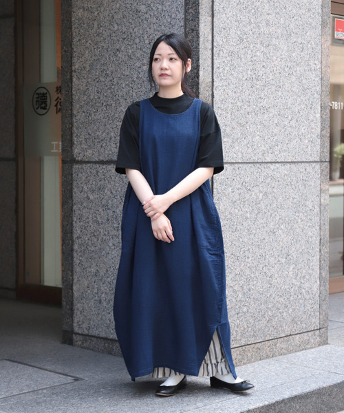 DMG OMNIGOD オムニゴット　ワンピース　サイズ2 OMNIGOD ワンピース 「OMNIGOD womens / オムニゴッド」 5.5oz