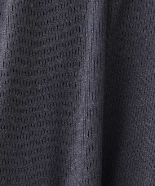 INDIVI（インディヴィ）の「【洗える／シアーストライプ】ロング丈着流しカーディガン（カーディガン/ボレロ・レディース・ホワイト/ブラック/ブルー/グレー系その他4/ライトグレー系3・38/15 /13/05）」の18枚目の写真