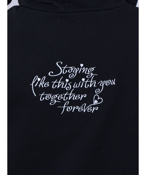 EATME(イートミー)の「フードパーカー(パーカー・レディース・オフホワイト/ブラック・FREE)」の12枚目の写真