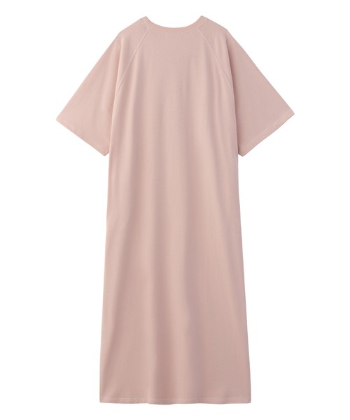 MILKFED.（ミルクフェド）の「RAGLAN STITCH DRESS（ワンピース・レディース・ライトピンク/ブラウン/ネイビー・ONE SIZE）」の14枚目の写真