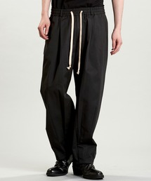 【NO ID.】Easy Wide Cocoon Trousers / イージー ワイド コクーン トラウザーズ