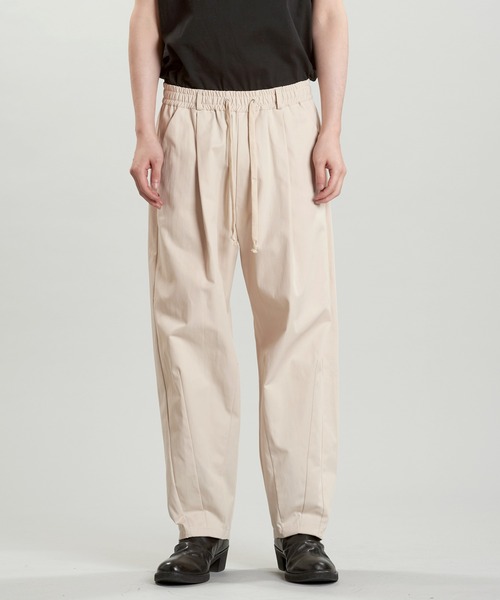 NO ID.(ノーアイディ)の「【NO ID.】Easy Wide Cocoon Trousers / イージー ワイド コクーン トラウザーズ(デニムパンツ・メンズ・アイボリー/ブラック/ベージュ・2/1)」の9枚目の写真