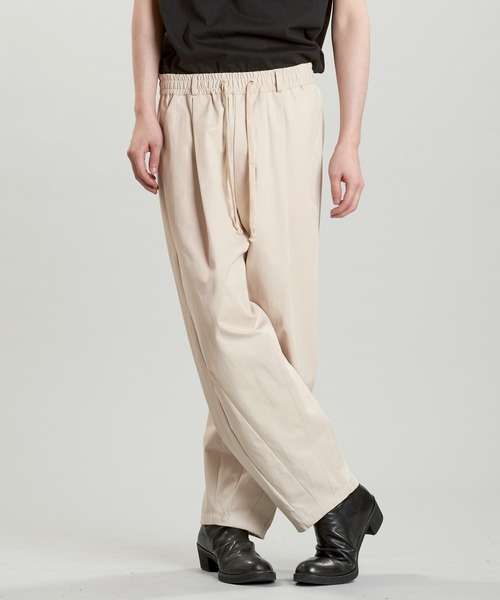 NO ID.(ノーアイディ)の「【NO ID.】Easy Wide Cocoon Trousers / イージー ワイド コクーン トラウザーズ(デニムパンツ・メンズ・アイボリー/ブラック/ベージュ・2/1)」の12枚目の写真