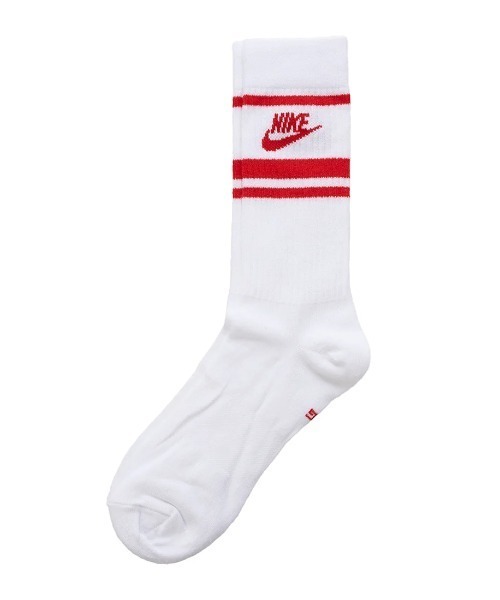 NIKE(ナイキ)の「NIKE/ナイキ ソックス NSW エブリデイ エッセンシャル クルー ソックス 3足組 DX5089(ソックス/靴下・メンズ・ホワイト×レッド/ホワイト×ブルー/ホワイト×ブラック/ブラック×ホワイト・25-27CM)」の8枚目の写真