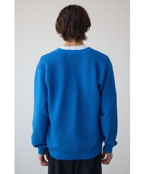 AZUL by moussy(アズールバイマウジー)の「Tシャツセットカーディガン(カーディガン/ボレロ・メンズ・グリーン/ブラック/ブルー/グレー・FREE)」の6枚目の写真