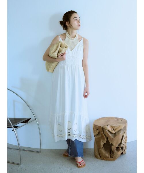 Ungrid(アングリッド)の「シェルモチーフショートネックレス(ネックレス・レディース・アイボリー・FREE)」の7枚目の写真