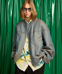 MAISON SPECIAL(]XyV)́sUNISEXt4 Colors Chambray Washable Wool Prime-Over Derby Jacket/4FVu[EHbVuE[vCI[o[_[r[WPbgyMAISON SPECIAL/]XyVz(u])