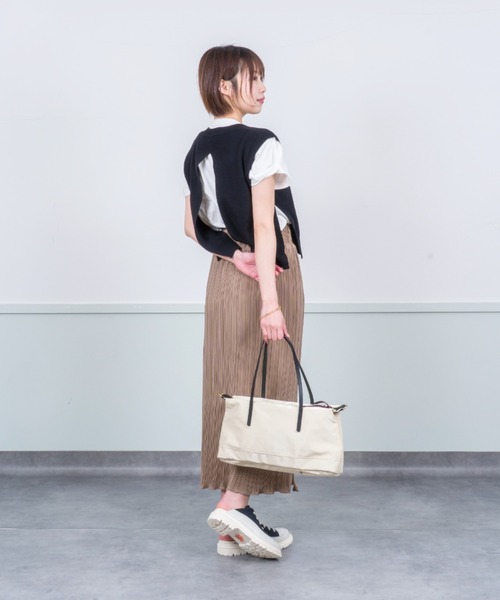 Jack Gomme(ジャックゴム)の「【JACK GOMME/ジャックゴム】ショルダーバッグ ANAIS(ショルダーバッグ・レディース・クリーム/シルバー/ネイビー・FREE)」の19枚目の写真