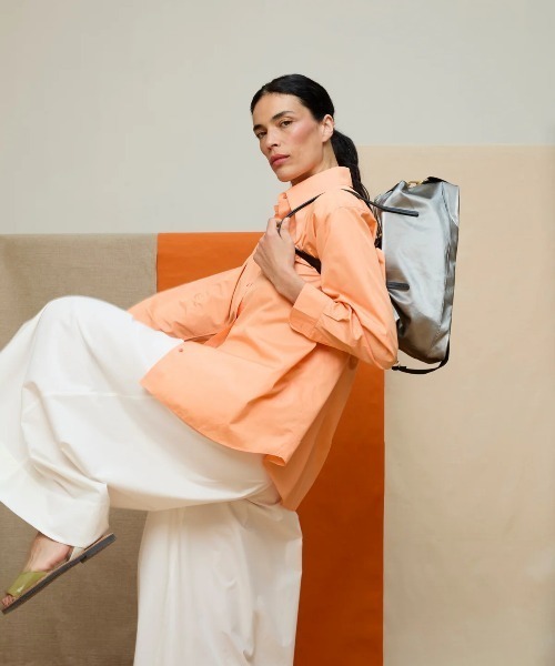 Jack Gomme(ジャックゴム)の「【JACK GOMME/ジャックゴム】ショルダーバッグ ANAIS(ショルダーバッグ・レディース・クリーム/シルバー/ネイビー・FREE)」の13枚目の写真