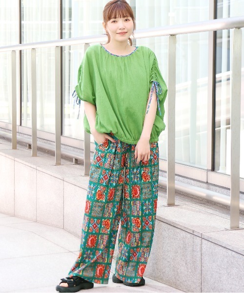 チチカカ（チチカカ）の「クレープアソートプリントパンツ（その他パンツ・レディース・その他1/その他2/その他3・FREE）」の5枚目の写真