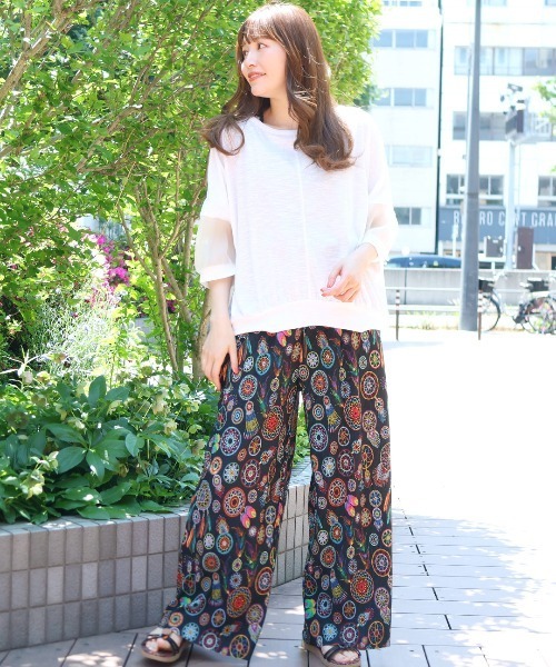 チチカカ（チチカカ）の「クレープアソートプリントパンツ（その他パンツ・レディース・その他1/その他2/その他3・FREE）」の6枚目の写真