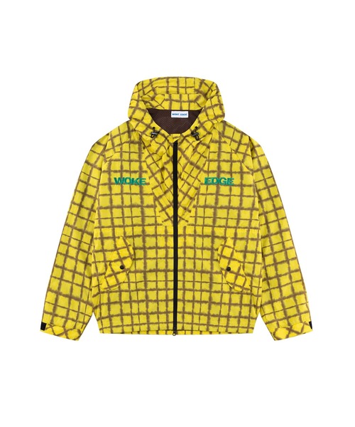 フーディー｜Tiedye Check Parka｜WOKE EDGE（パーカー）｜WOKE EDGE