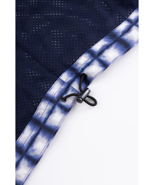 フーディー｜Tiedye Check Parka｜WOKE EDGE（パーカー）｜WOKE EDGE