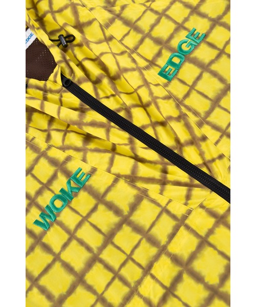 フーディー｜Tiedye Check Parka｜WOKE EDGE（パーカー）｜WOKE EDGE
