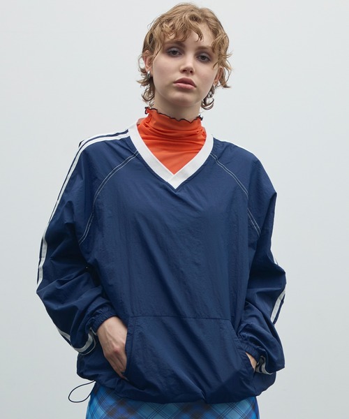 Slugger ネイビー Vネックジャケット M Slugger ネイビー Vネックジャケット M