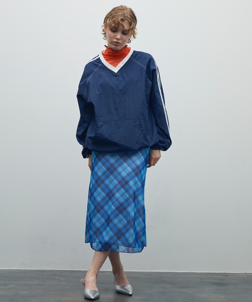 23区WフェイスジャージーVネックプルオーバー　38 fit=scale-down,w=1200