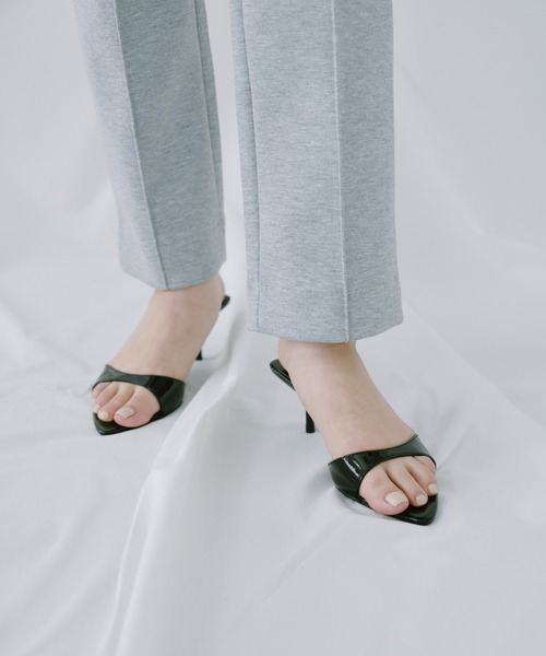 【新品/未着用】anuans カラーテーパードパンツ　パンツ　テーパードパンツ カットテーパードパンツ（その他パンツ）｜anuans（アニュアンス